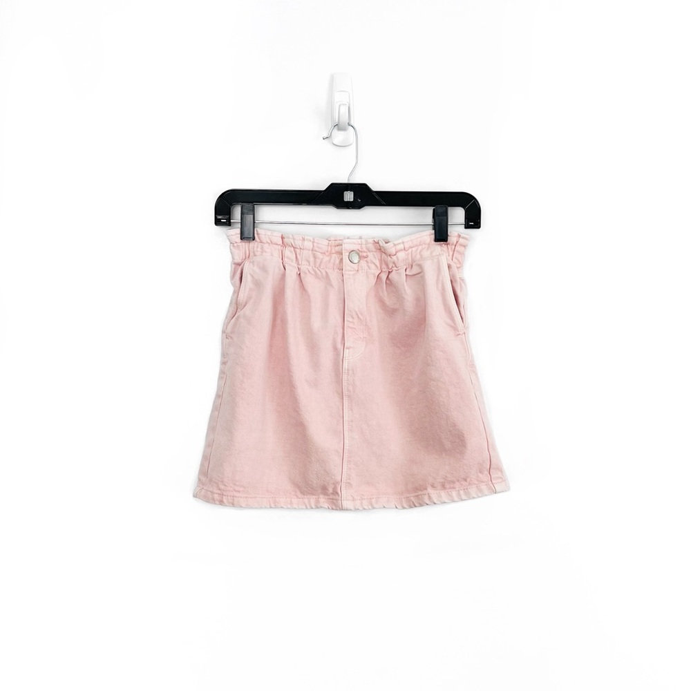 Zara Kids Pink Denim Skirt